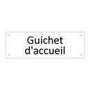 Guichet d'accueil