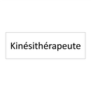 Kinésithérapeute & Kinésithérapeute & Kinésithérapeute & Kinésithérapeute