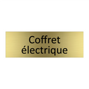 Coffret électrique