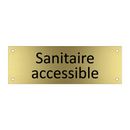 Sanitaire accessible