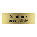 Sanitaire accessible