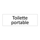 Toilette portable