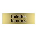 Toilettes femmes