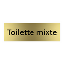 Toilette mixte