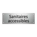 Sanitaires accessibles