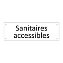 Sanitaires accessibles