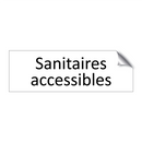 Sanitaires accessibles
