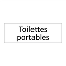 Toilettes portables