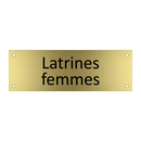 Latrines femmes