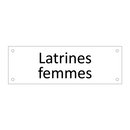 Latrines femmes