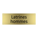 Latrines hommes