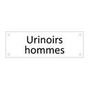 Urinoirs hommes