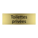 Toilettes privées