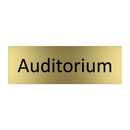 Auditorium & Auditorium & Auditorium & Auditorium & Auditorium & Auditorium