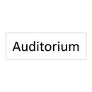 Auditorium & Auditorium & Auditorium & Auditorium & Auditorium & Auditorium