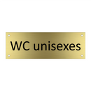 WC unisexes