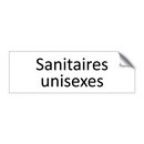 Sanitaires unisexes