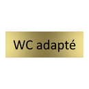 WC adapté