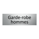 Garde-robe hommes