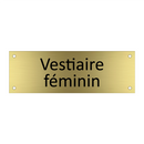 Vestiaire féminin