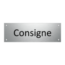 Consigne & Consigne & Consigne