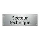 Secteur technique