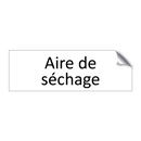 Aire de séchage