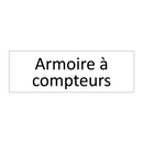 Armoire à compteurs