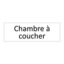 Chambre à coucher