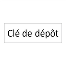 Clé de dépôt