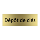 Dépôt de clés