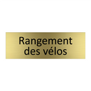 Rangement des vélos
