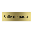 Salle de pause