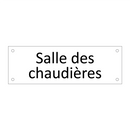 Salle des chaudières