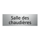 Salle des chaudières