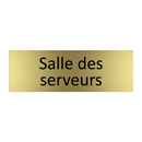 Salle des serveurs