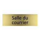 Salle du courrier