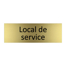 Local de service