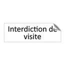 Interdiction de visite