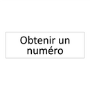 Obtenir un numéro