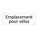 Emplacement pour vélos