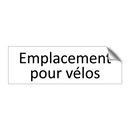 Emplacement pour vélos