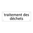 traitement des déchets