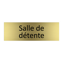 Salle de détente