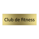 Club de fitness