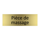 Pièce de massage