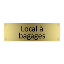 Local à bagages