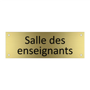 Salle des enseignants
