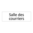 Salle des courriers