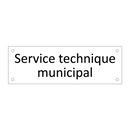 Service technique municipal